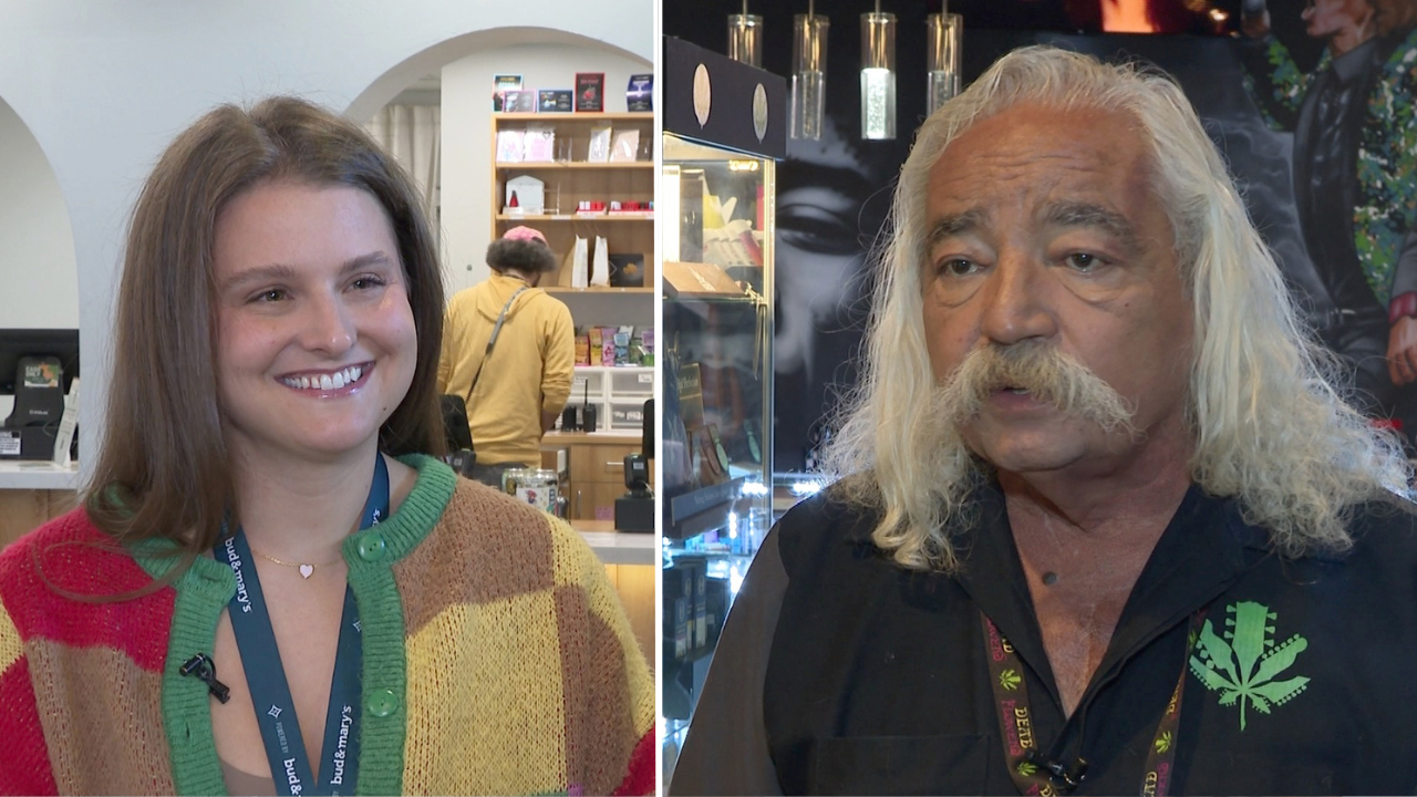 Melissa Woodward and Dino Salvatori