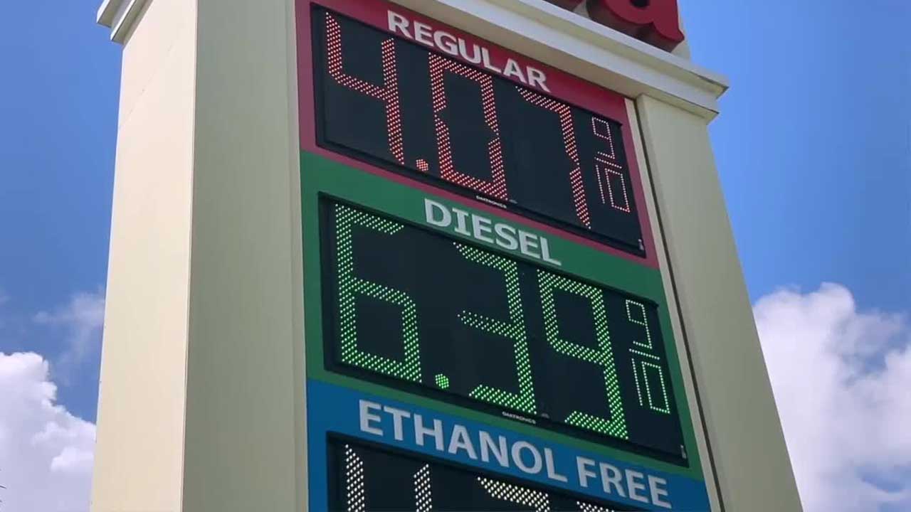 $4.07 gas in Palm Beach County
