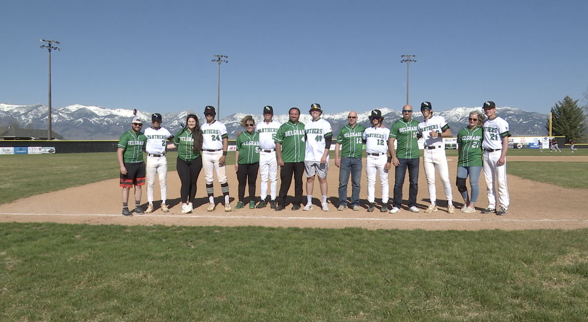 Belgrade Panthers baseball senior day