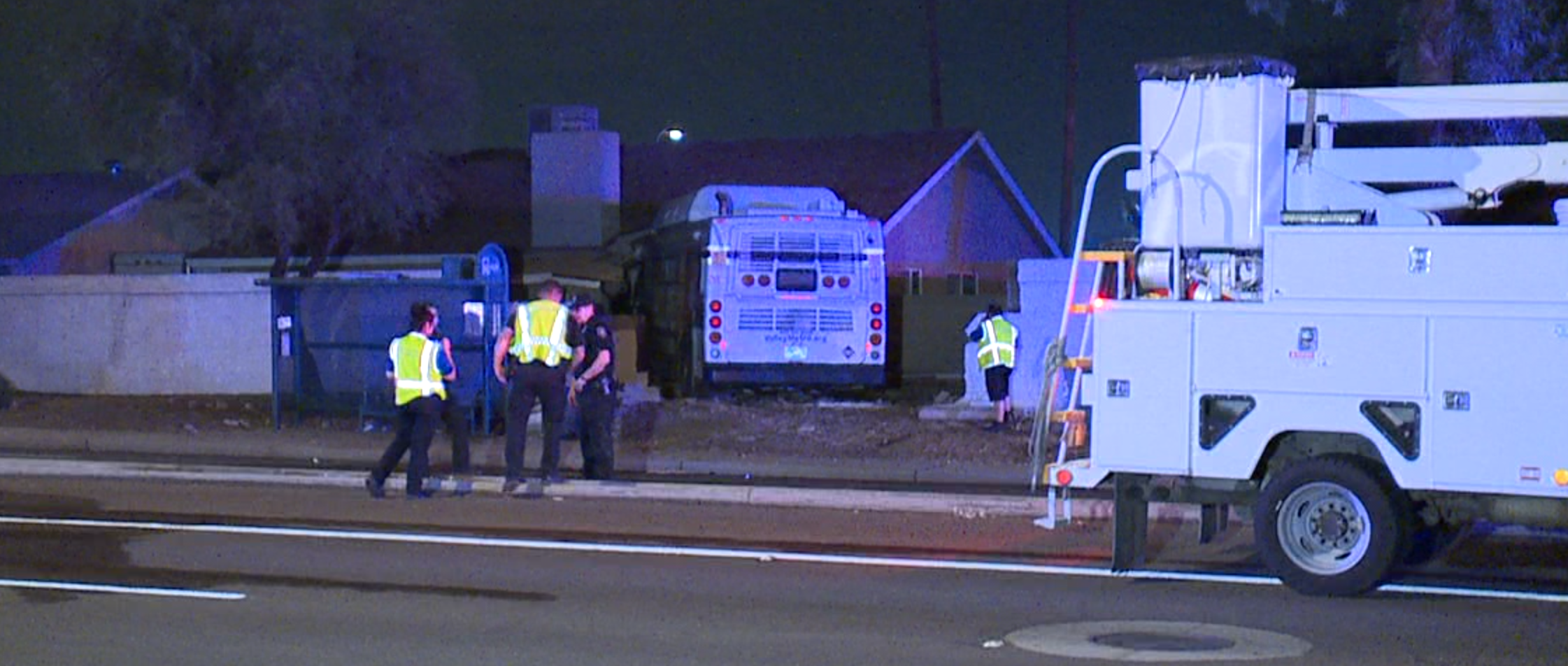 67th and peoria avenue bus into home