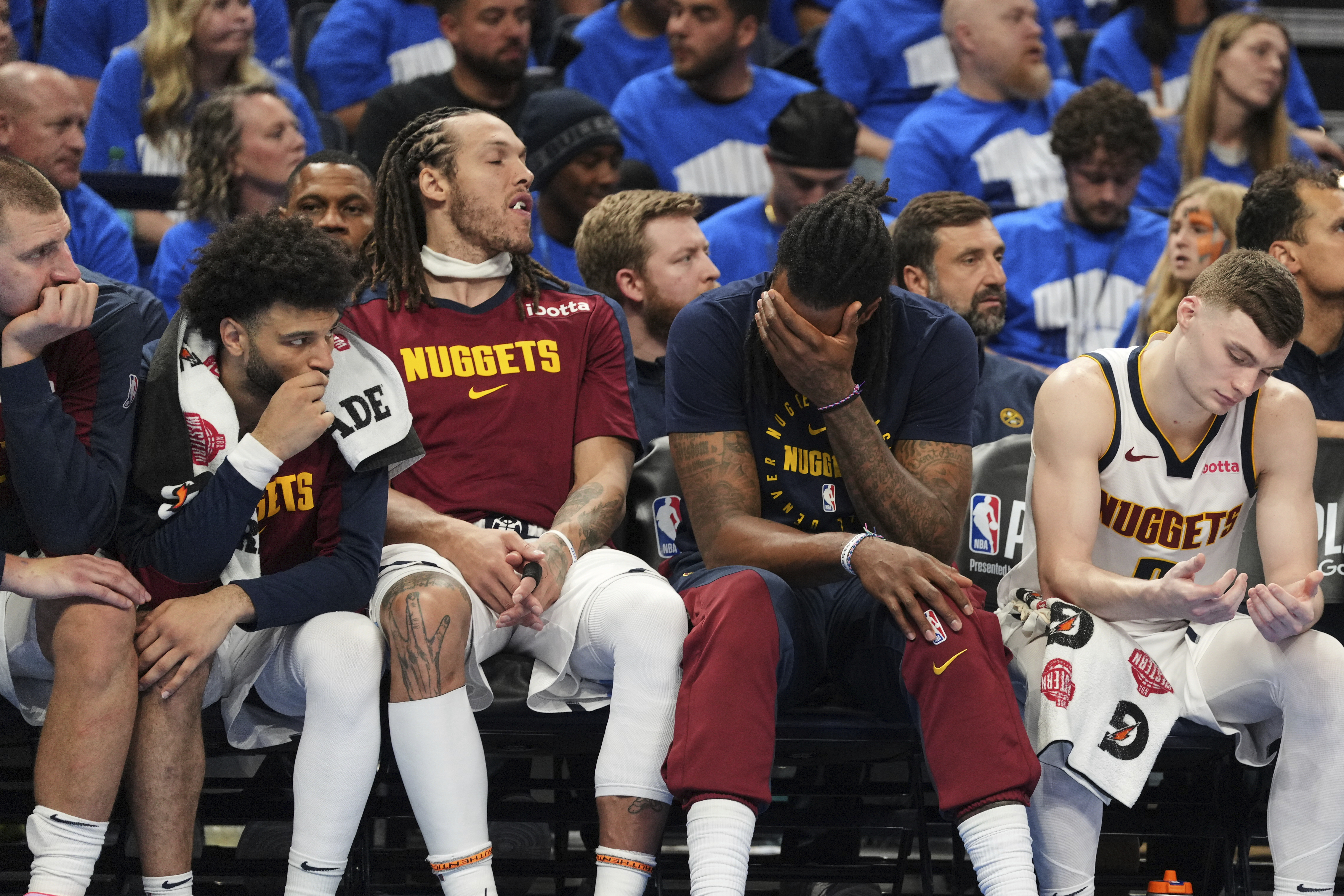 APTOPIX Nuggets Thunder Basketball