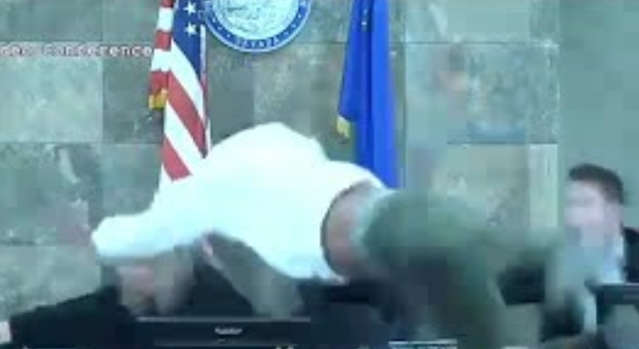 Courtroom attack 
