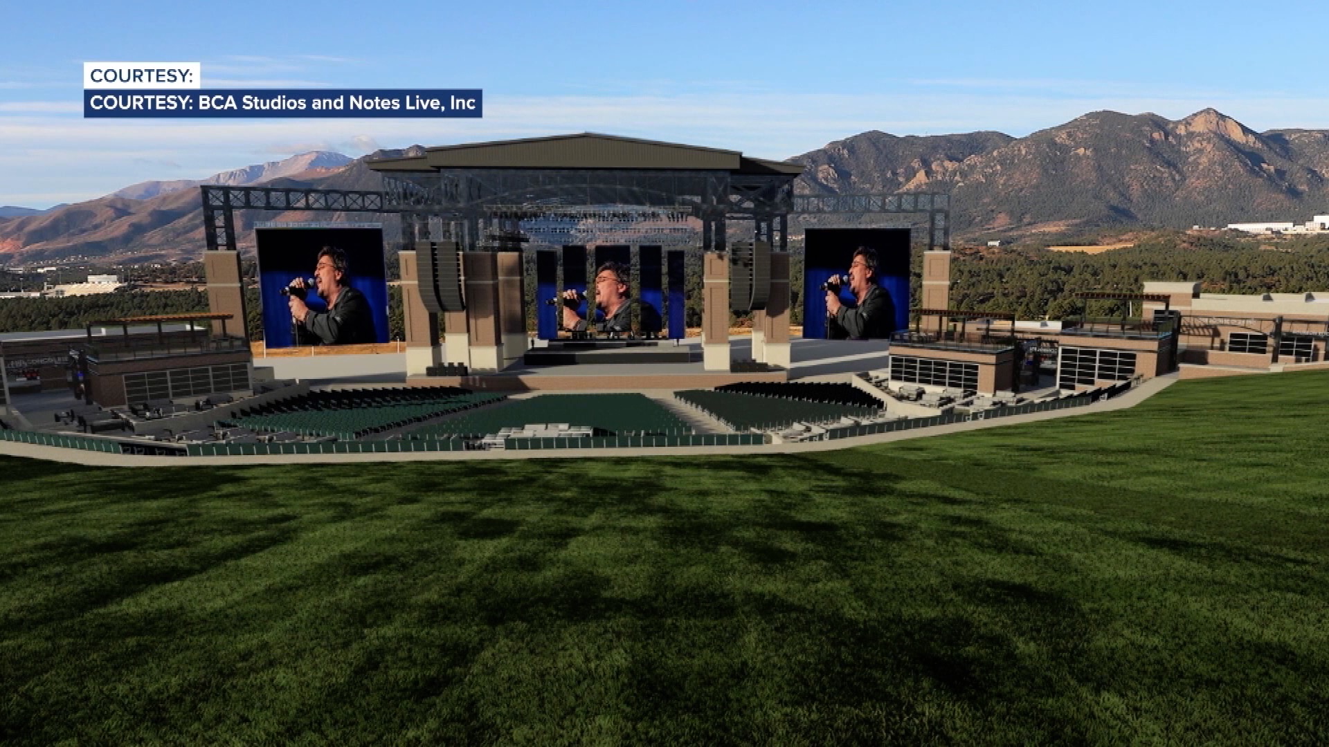 Sunset amphitheater
