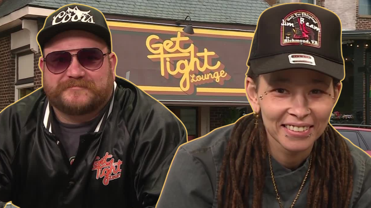 Drew Schlegel and Dalisa Campbell of Get Tight Lounge