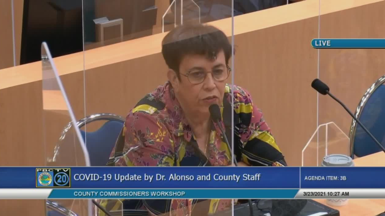 Palm Beach County health director Dr. Alina Alonso speaks about COVID-19 variant cases on March 23, 2021.jpg