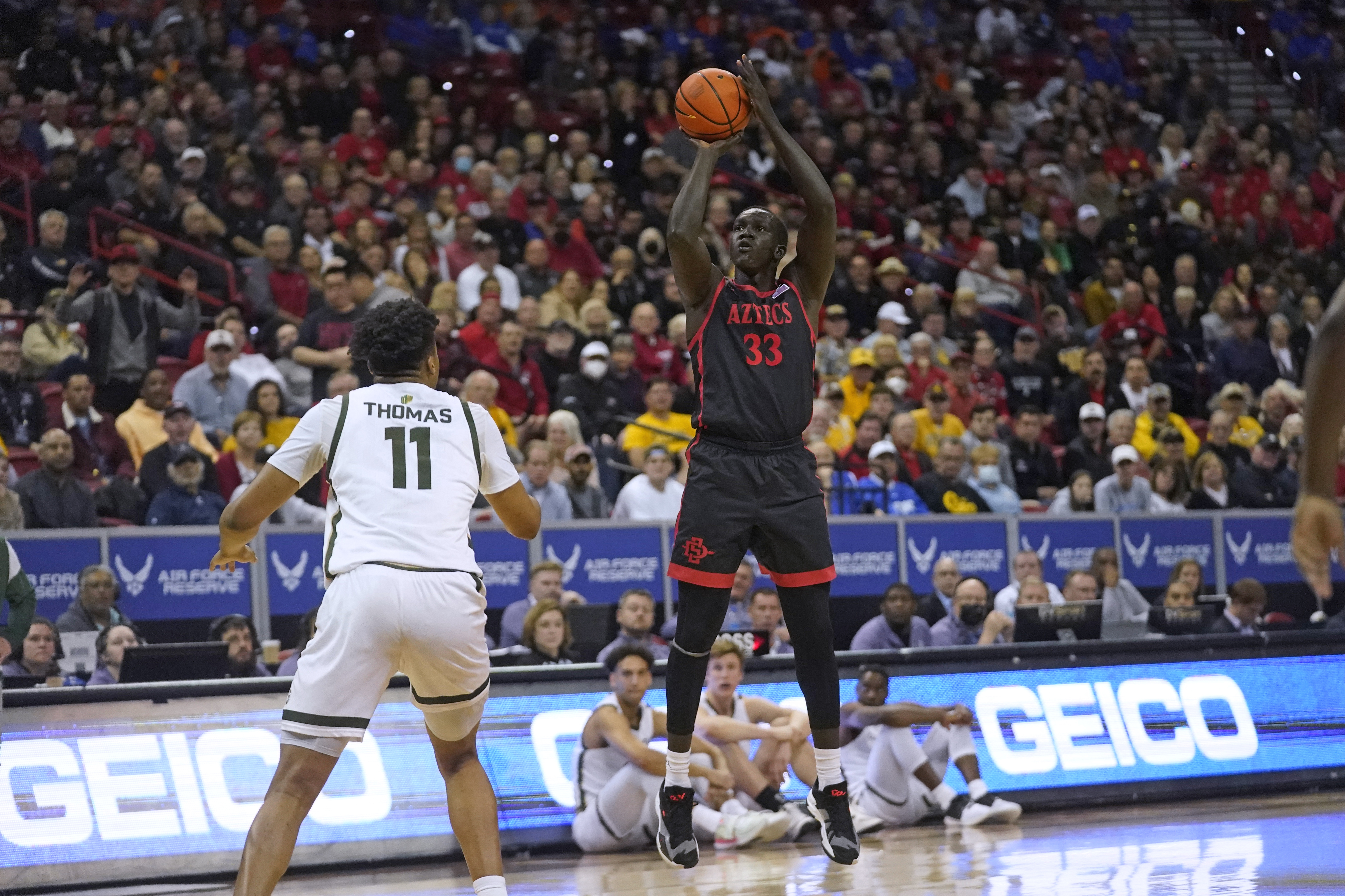 San Diego St. stuns No. 23 Colorado St. 63-58 in MWC semi