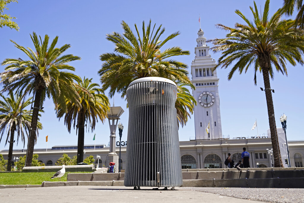 San Francisco Costly Trash Cans