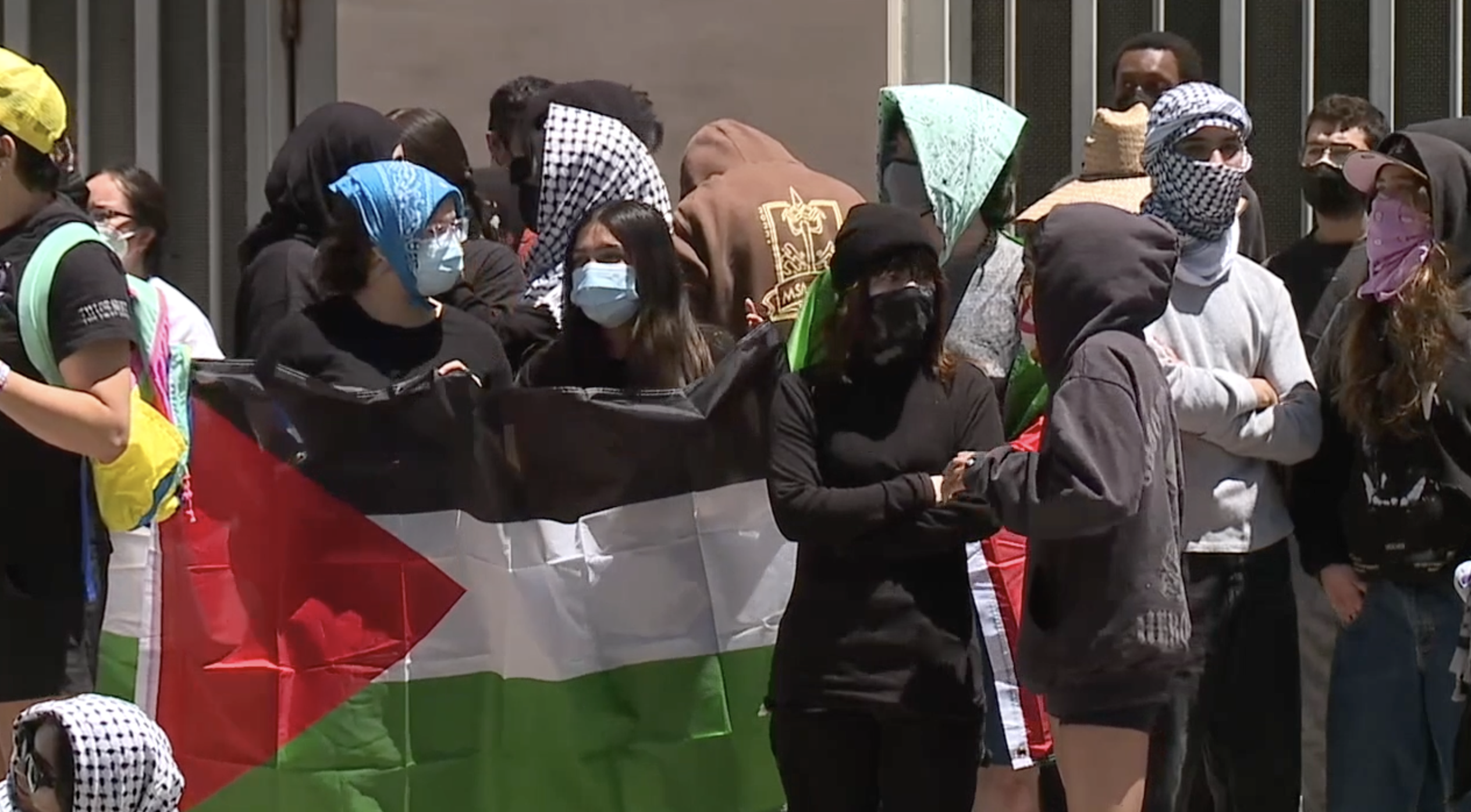 GAZA STUDENT PROTESTERS