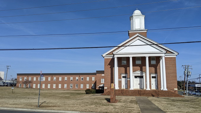 Former Mount Vernon Baptist Church property along Broad Street