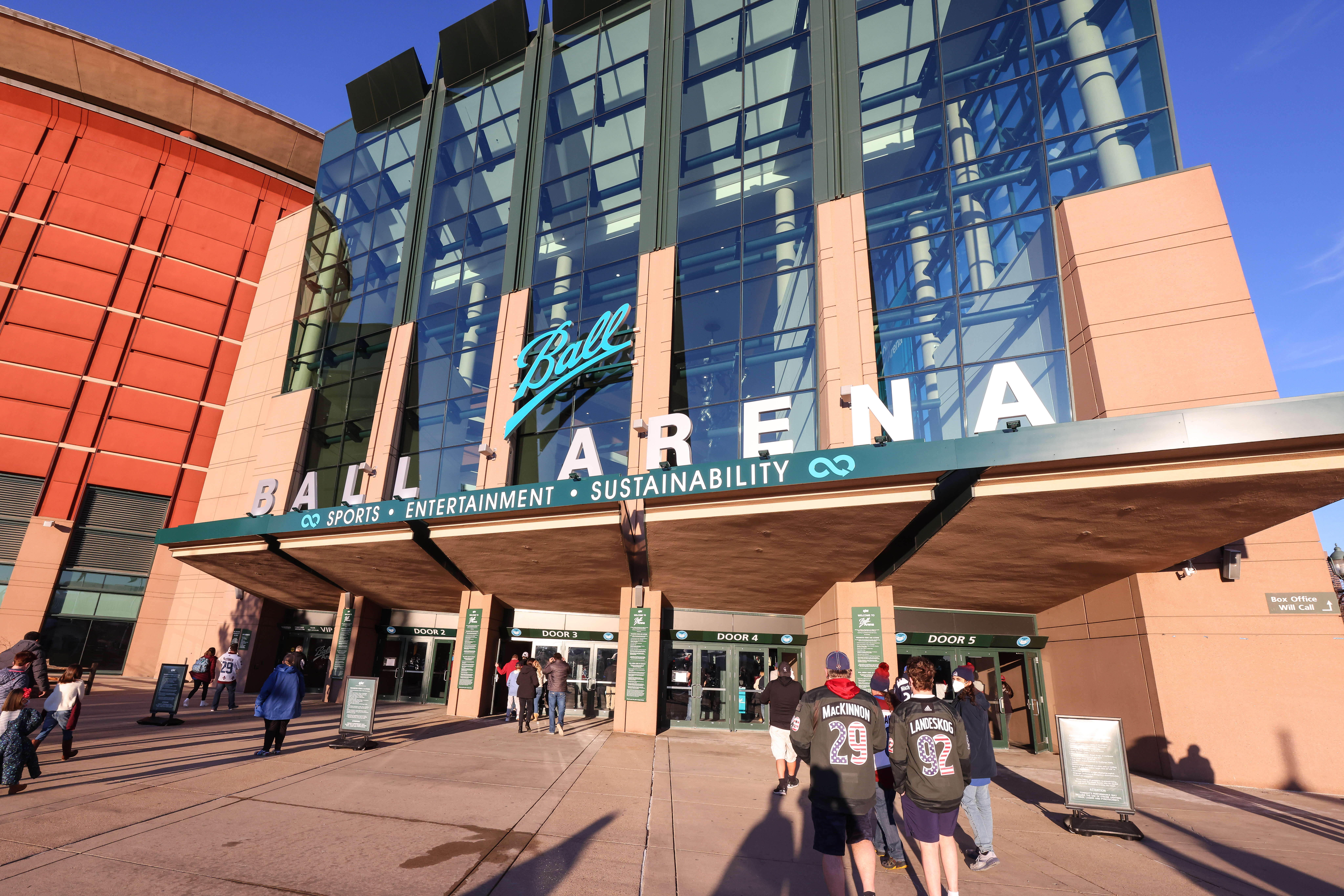 Ball Arena exterior 