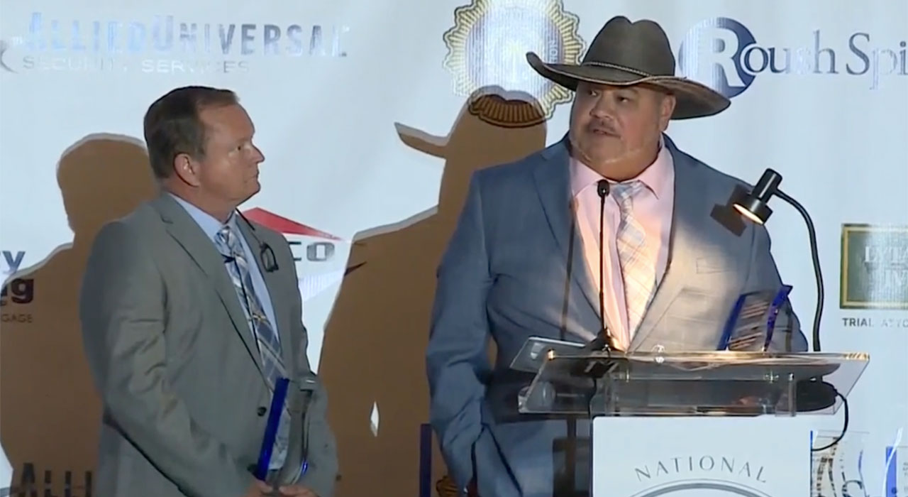 Sgt. Gary Farless and Deputy Florentino "Tino" Arizpe
