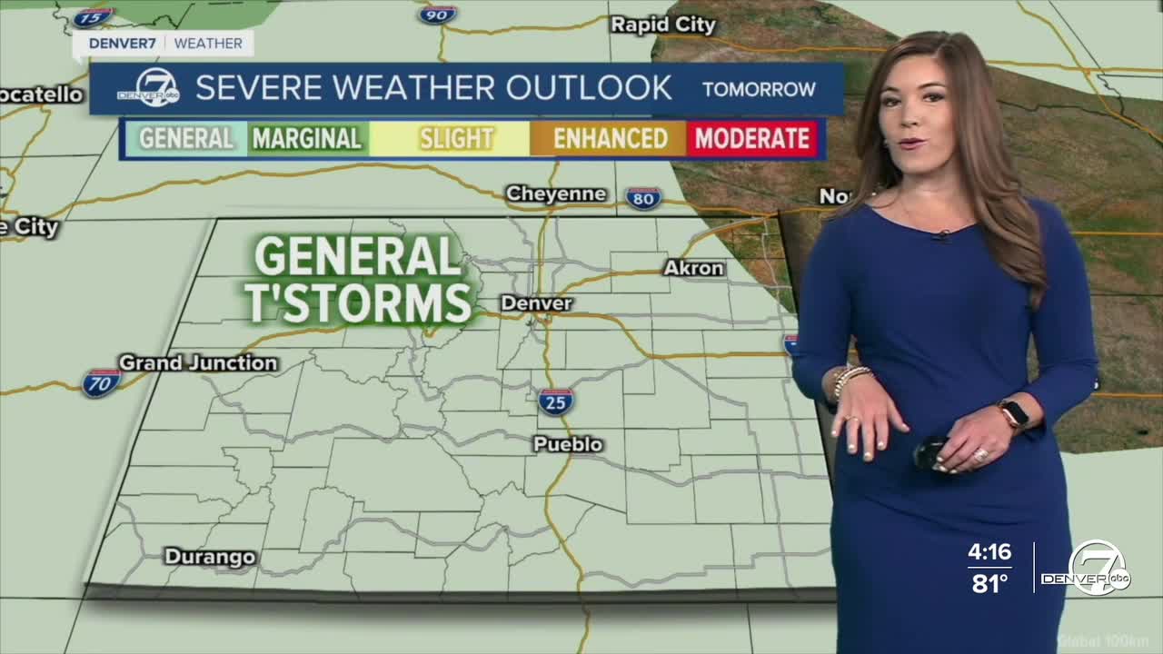 Severe Weather Outlook for Tuesday