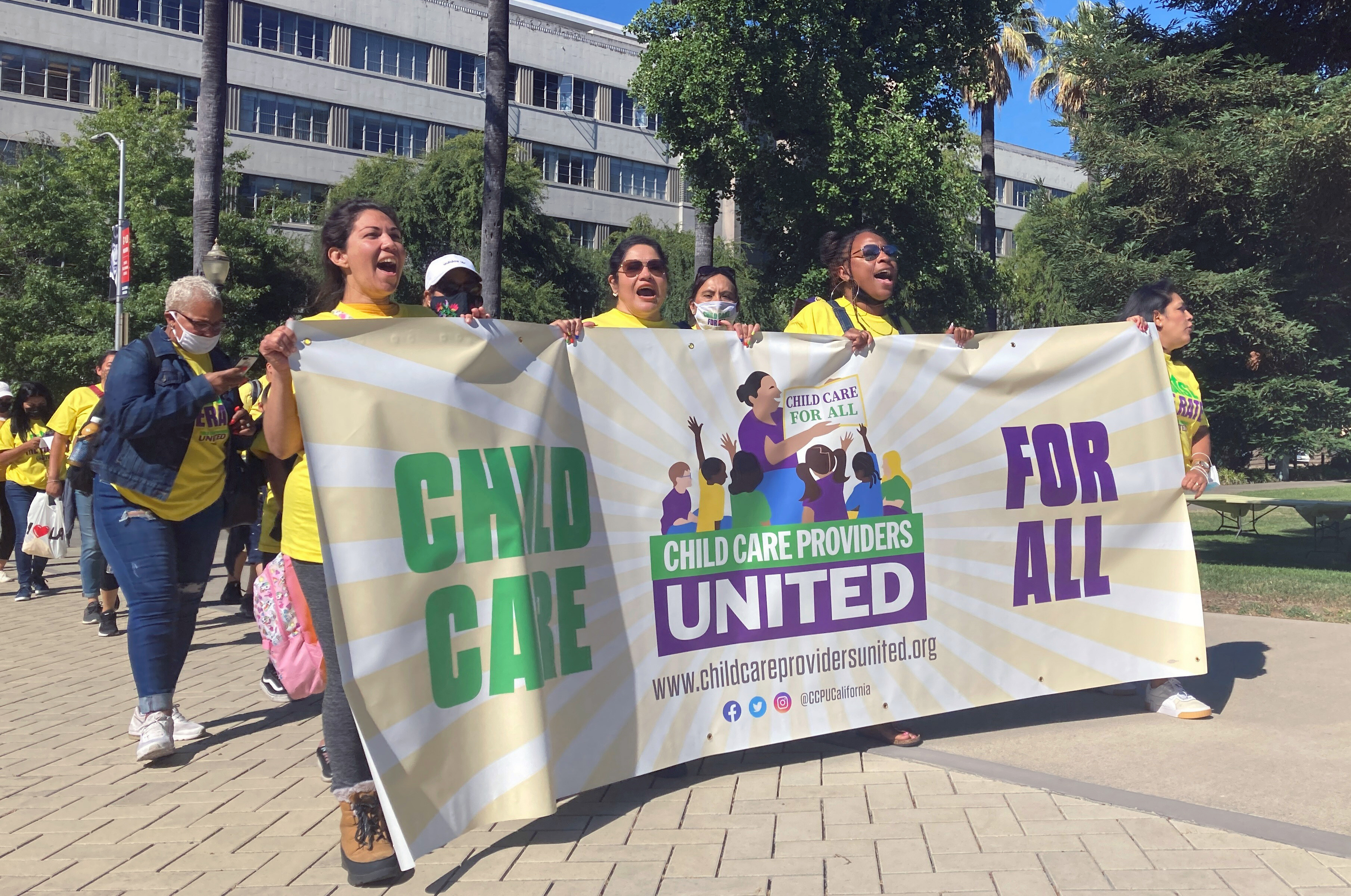 California inks contract with new 40K-member childcare union