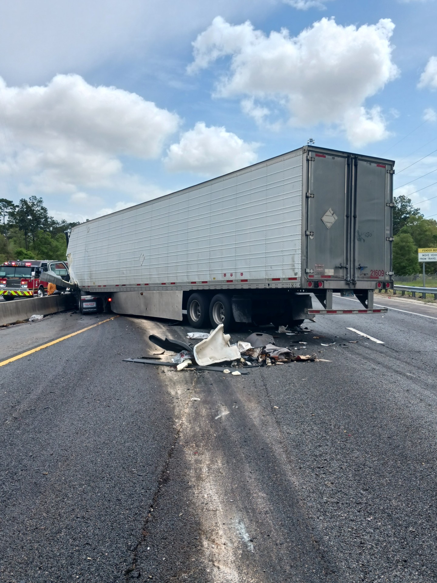 FHP SEMI-TRUCK CRASH PIC 2