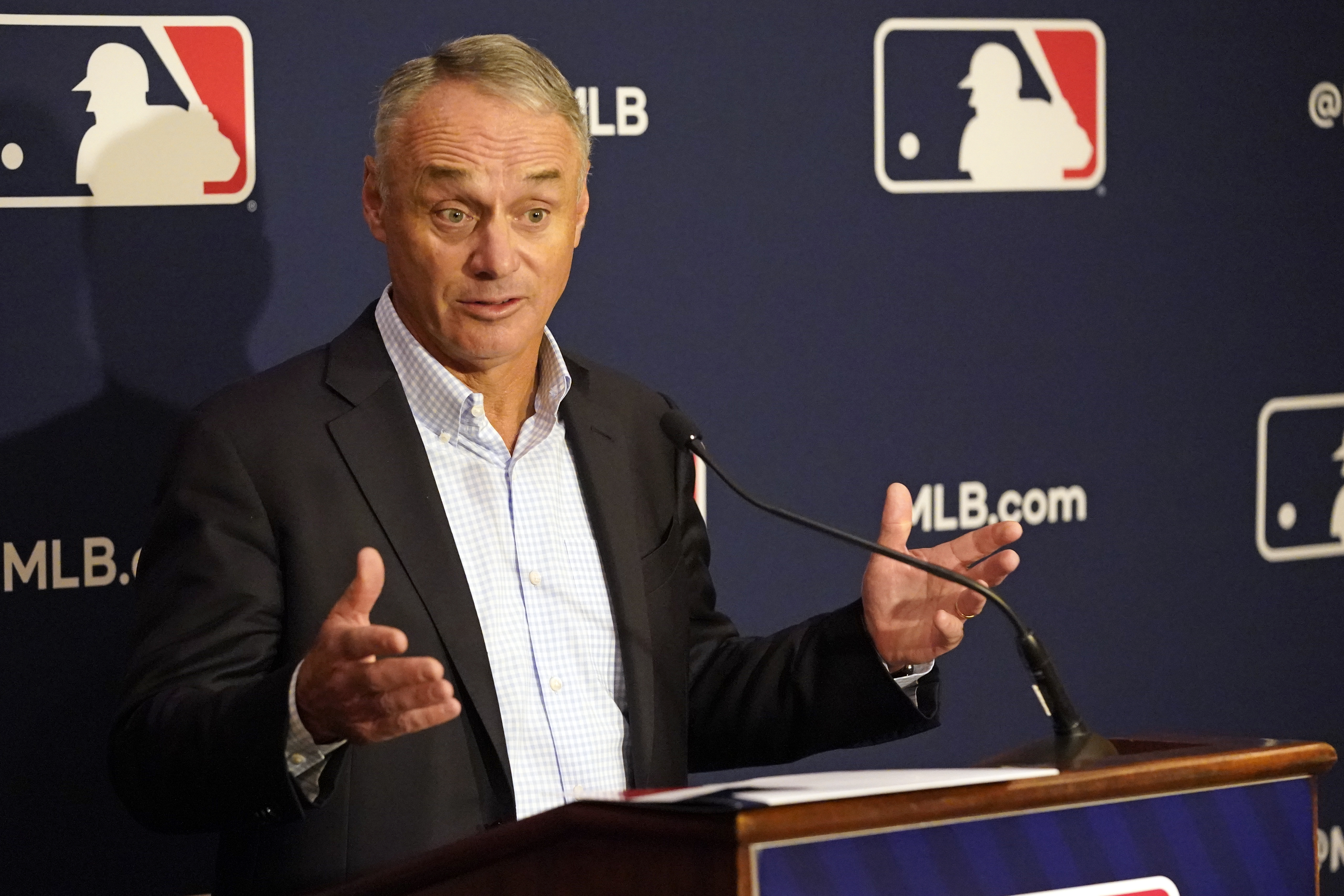 Rob Manfred MLB Lockout Baseball