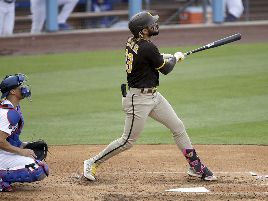 Padres Dodgers Baseball Fernando Tatis Jr home run