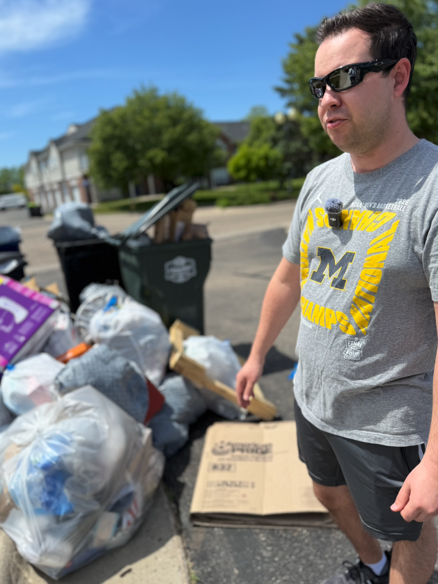 Chesterfield Township residents frustrated as trash sits uncollected for nearly 2 weeks