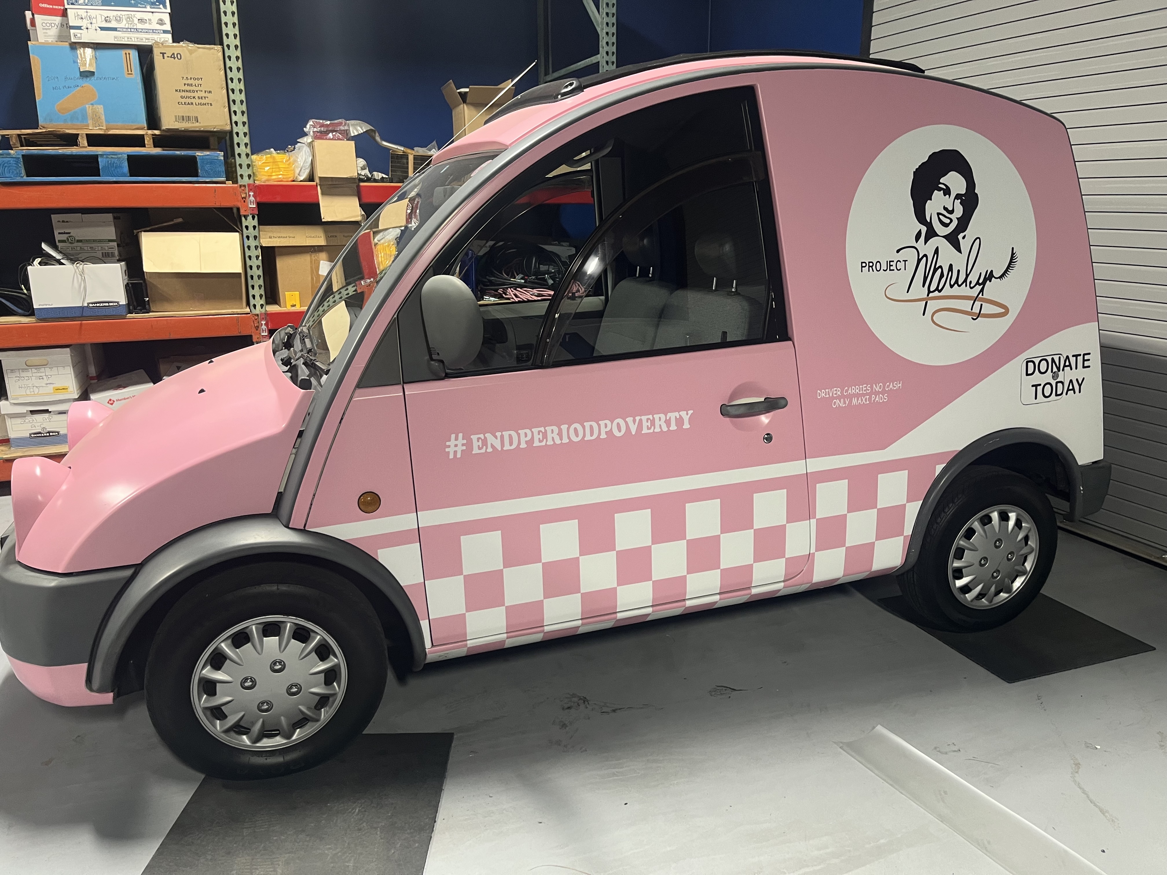 Marilyn Project vehicle