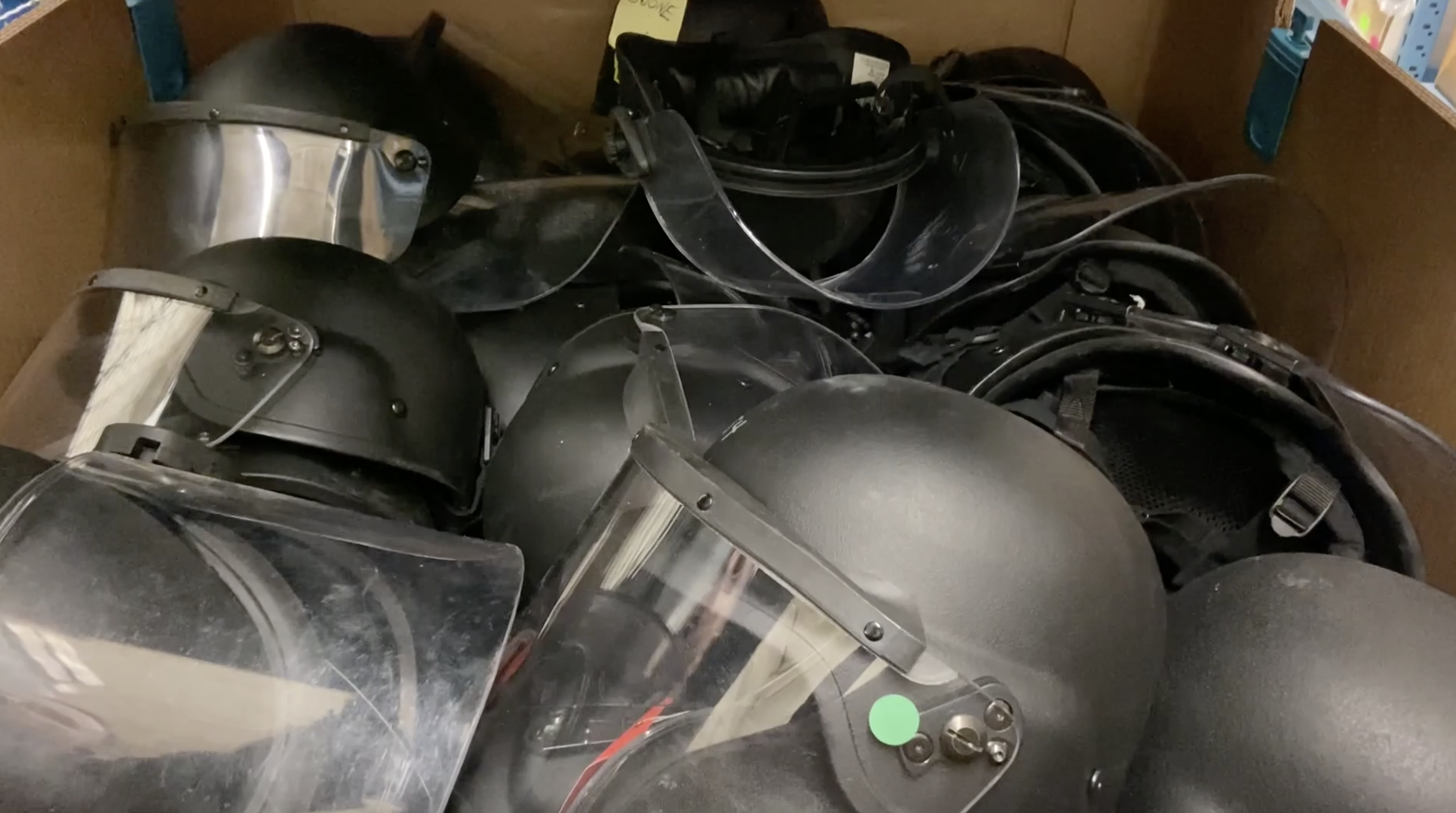 Ballistic helmets donations to Ukraine 