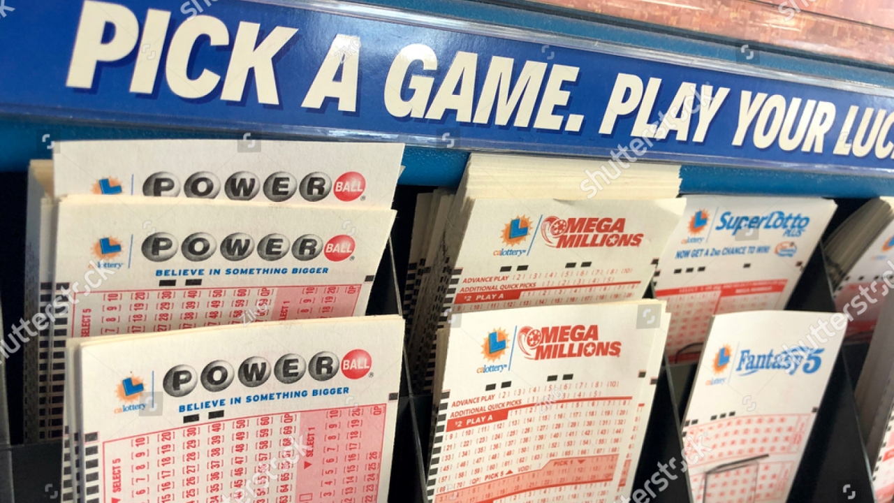 Lottery tickets are shown.