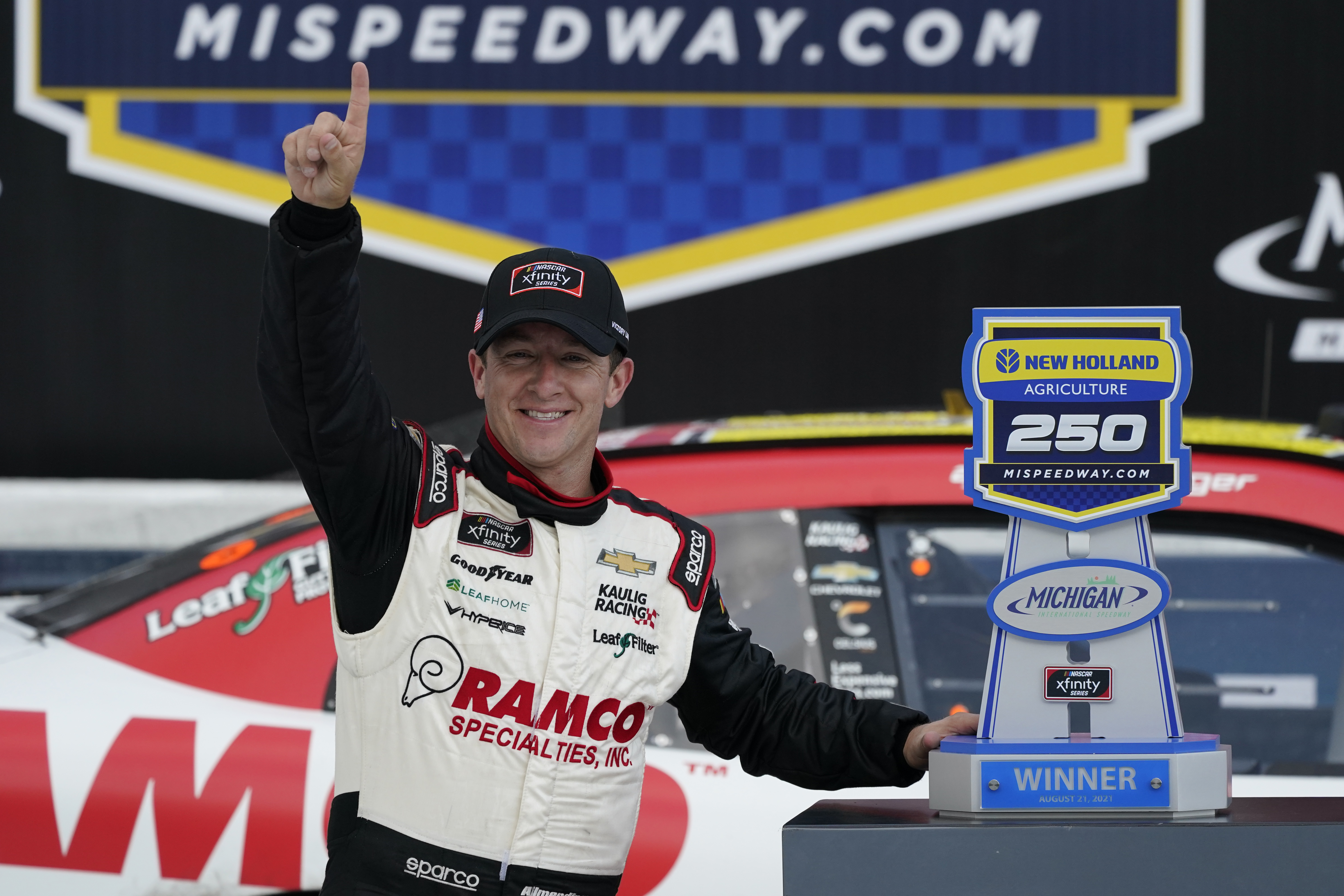 A.J. Allmendinger Michigan Xfinity Series Racing