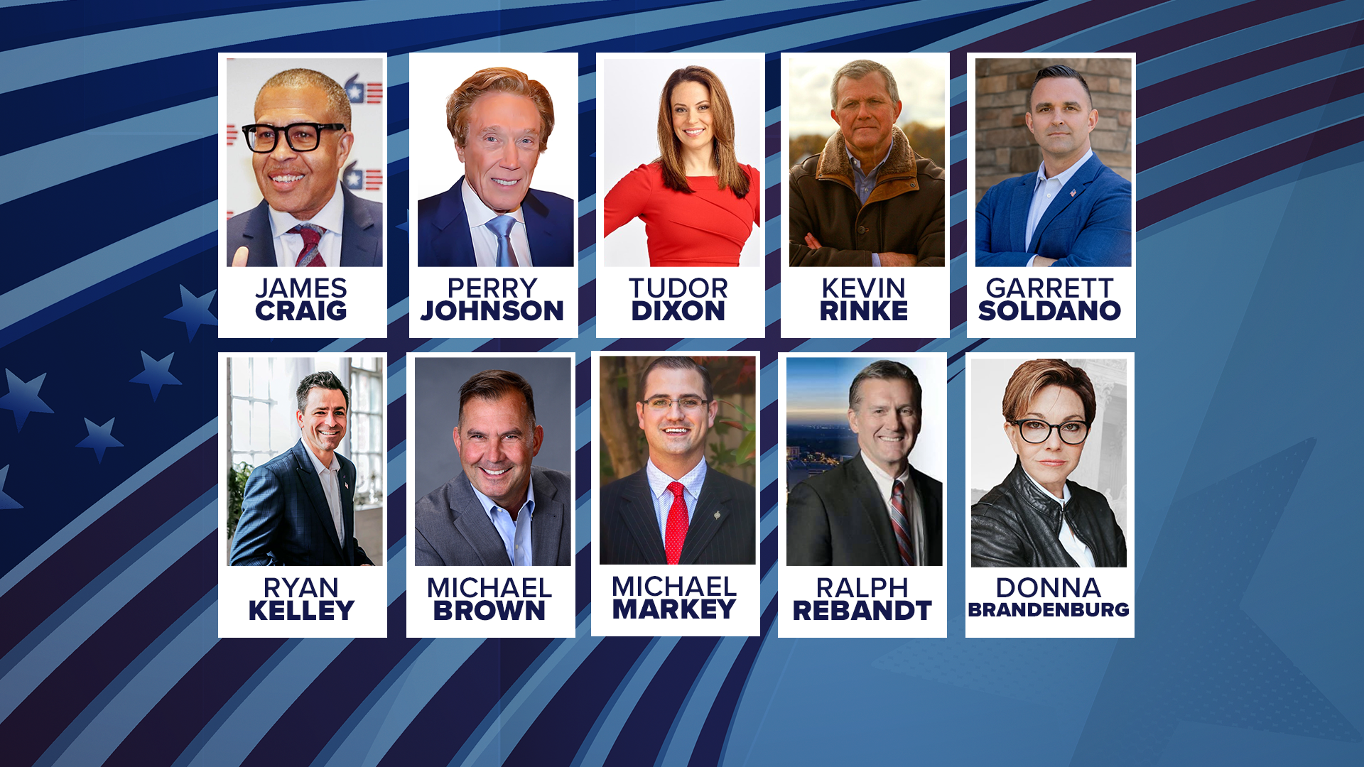 The 10 Republican Candidates for Governor