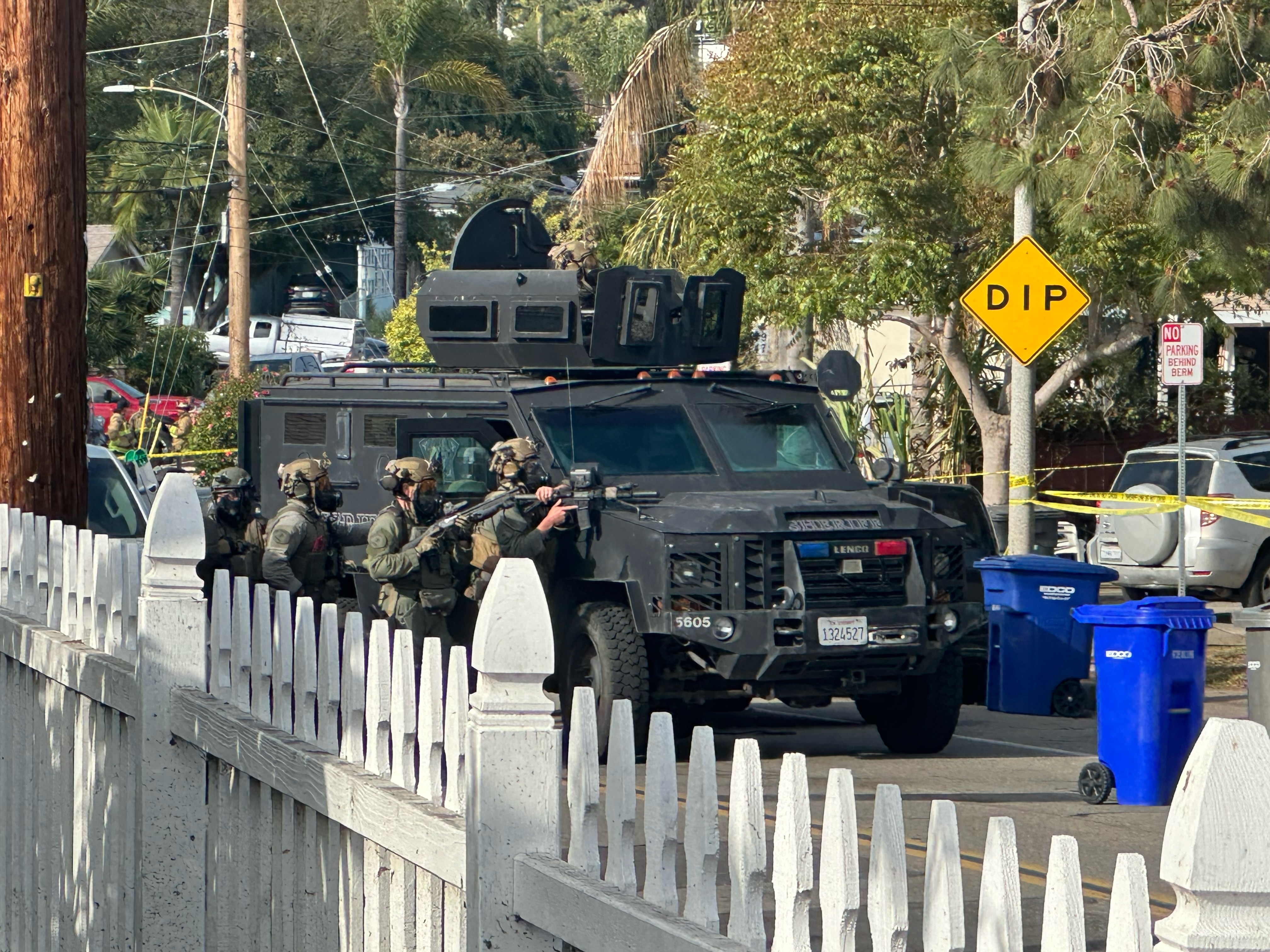 swat on scene in vista 4/23/25