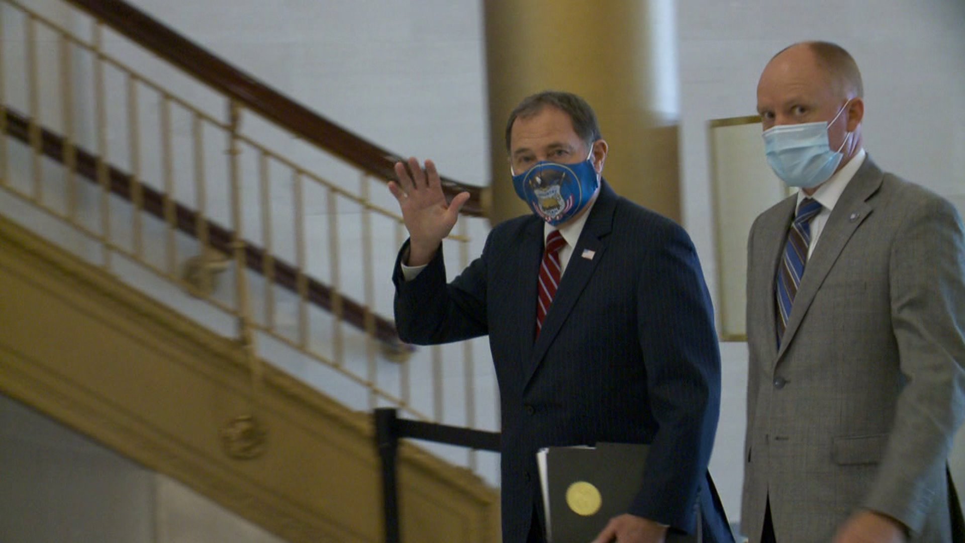 Governor Gary Herbert face mask