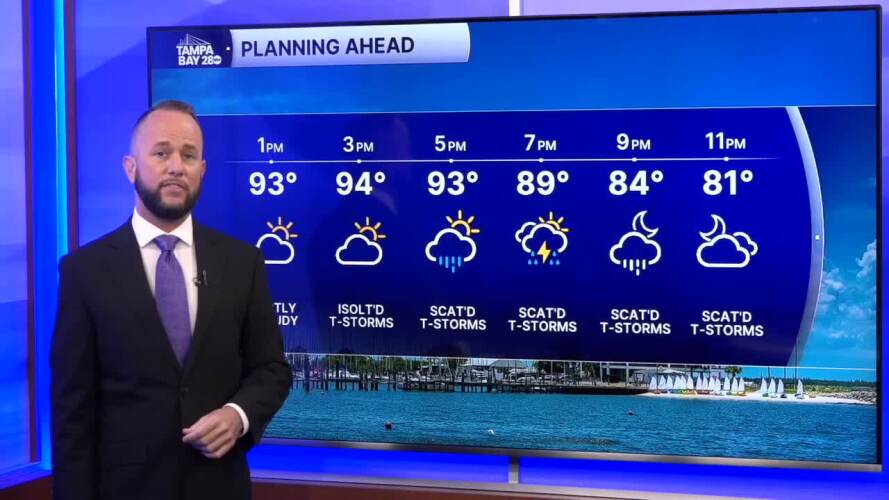Jason Adams weather June 26