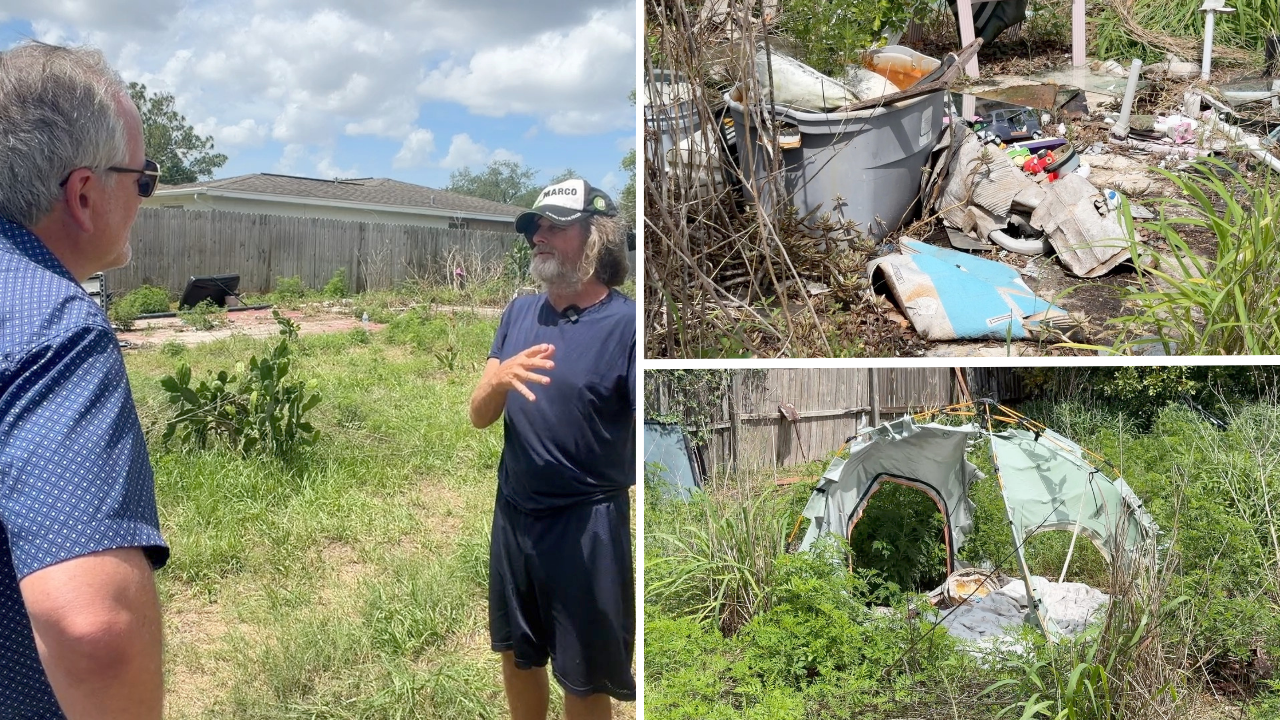 Volunteers help Port Richey man clean property as he faces possible jail time