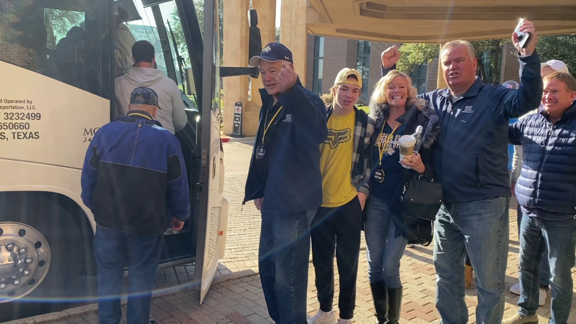 MSU fans arrive in Texas to watch the Bobcats in championship game