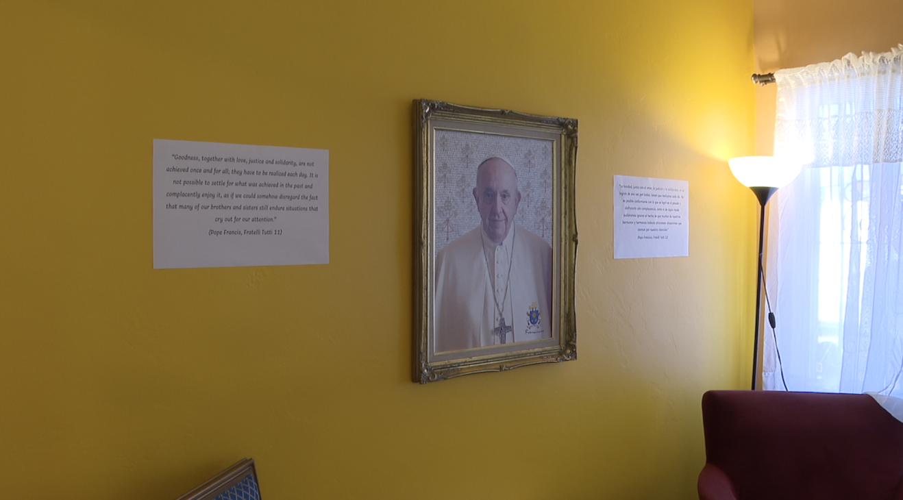 A new resource center for immigrants in Barrio Logan opened, with a name inspired by the late Pope Francis. 