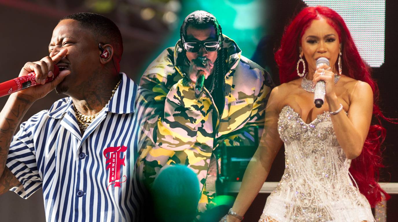 YG, Tyga, and Saweetie 