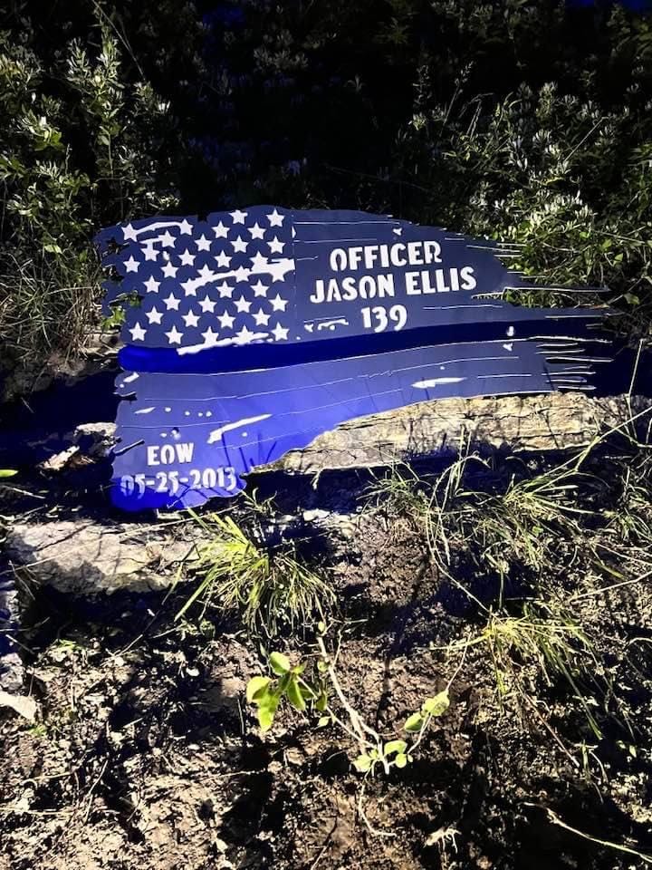 Jacob Ellis Memorial Vandalized 