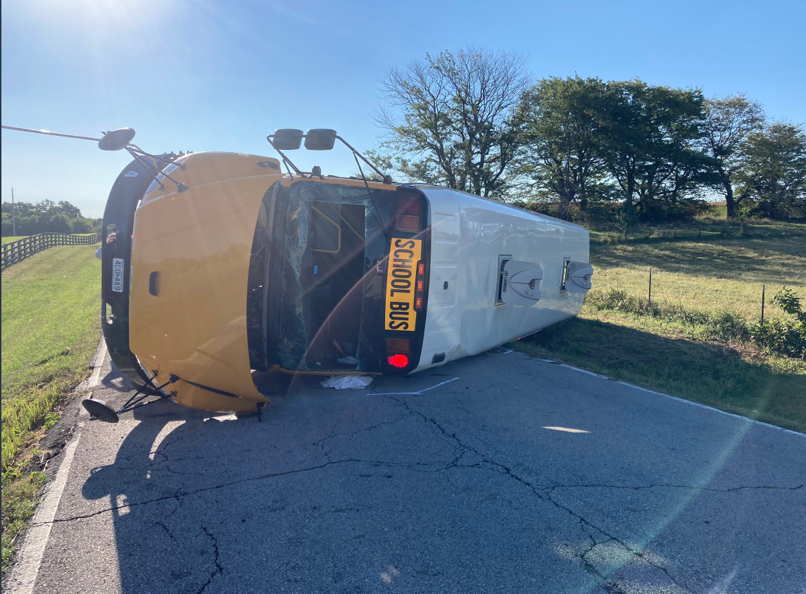 School bus crash