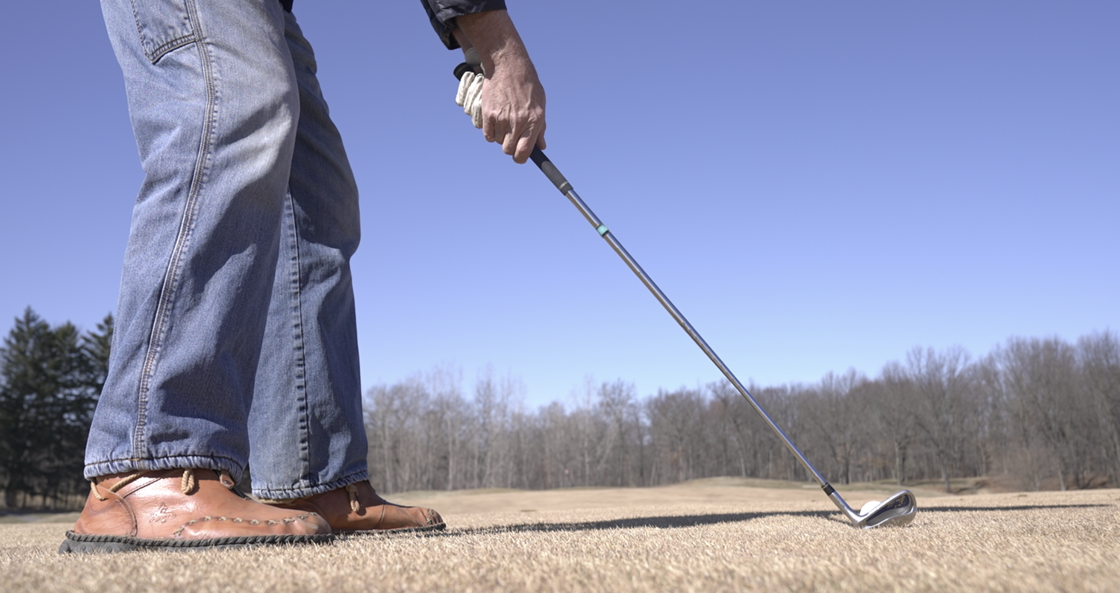 Some courses, like Calderone Golf Club in Grass Lake, didn't really close for winter this year.