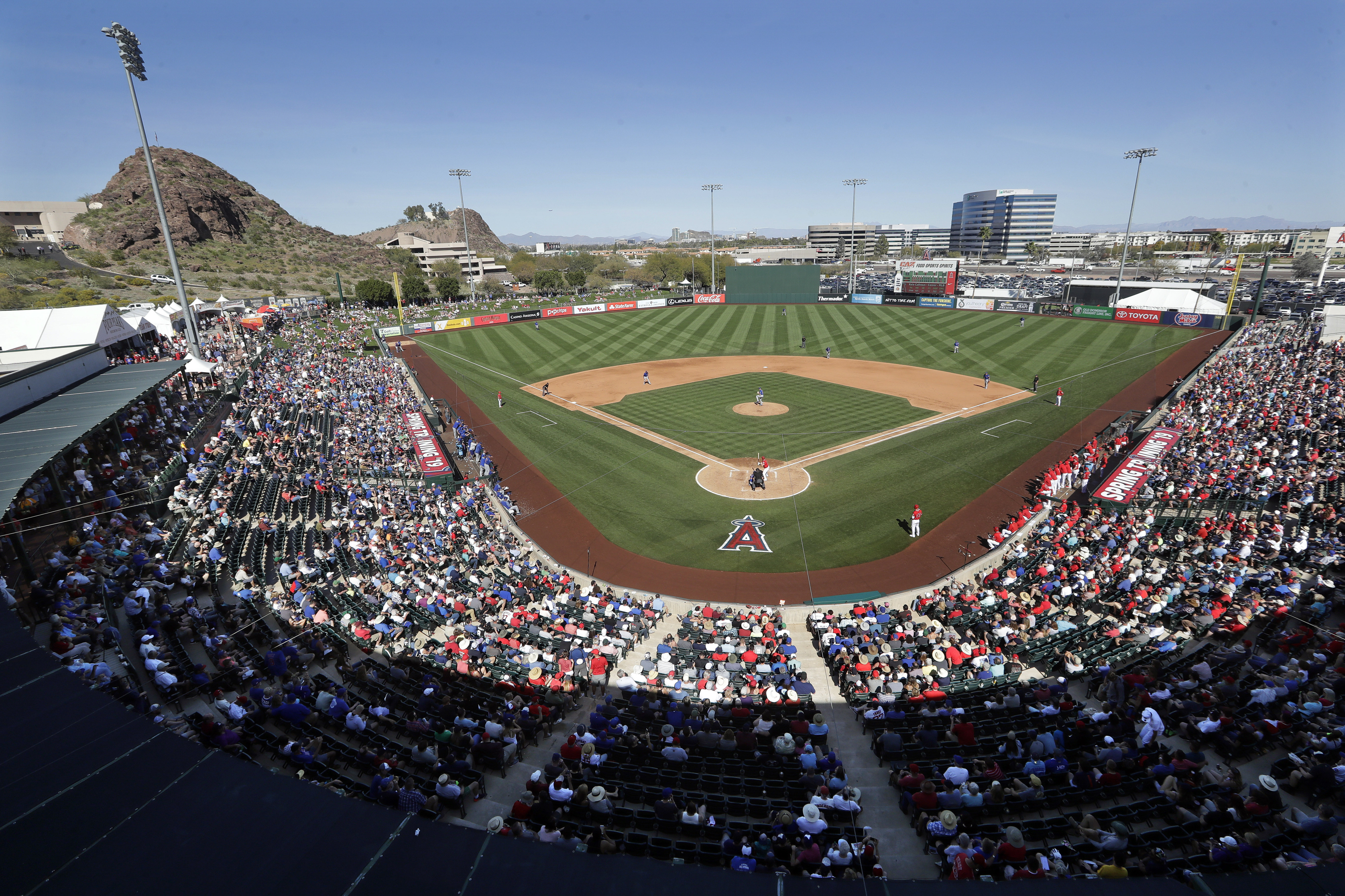 Angels-Tempe-Spring Training Baseball