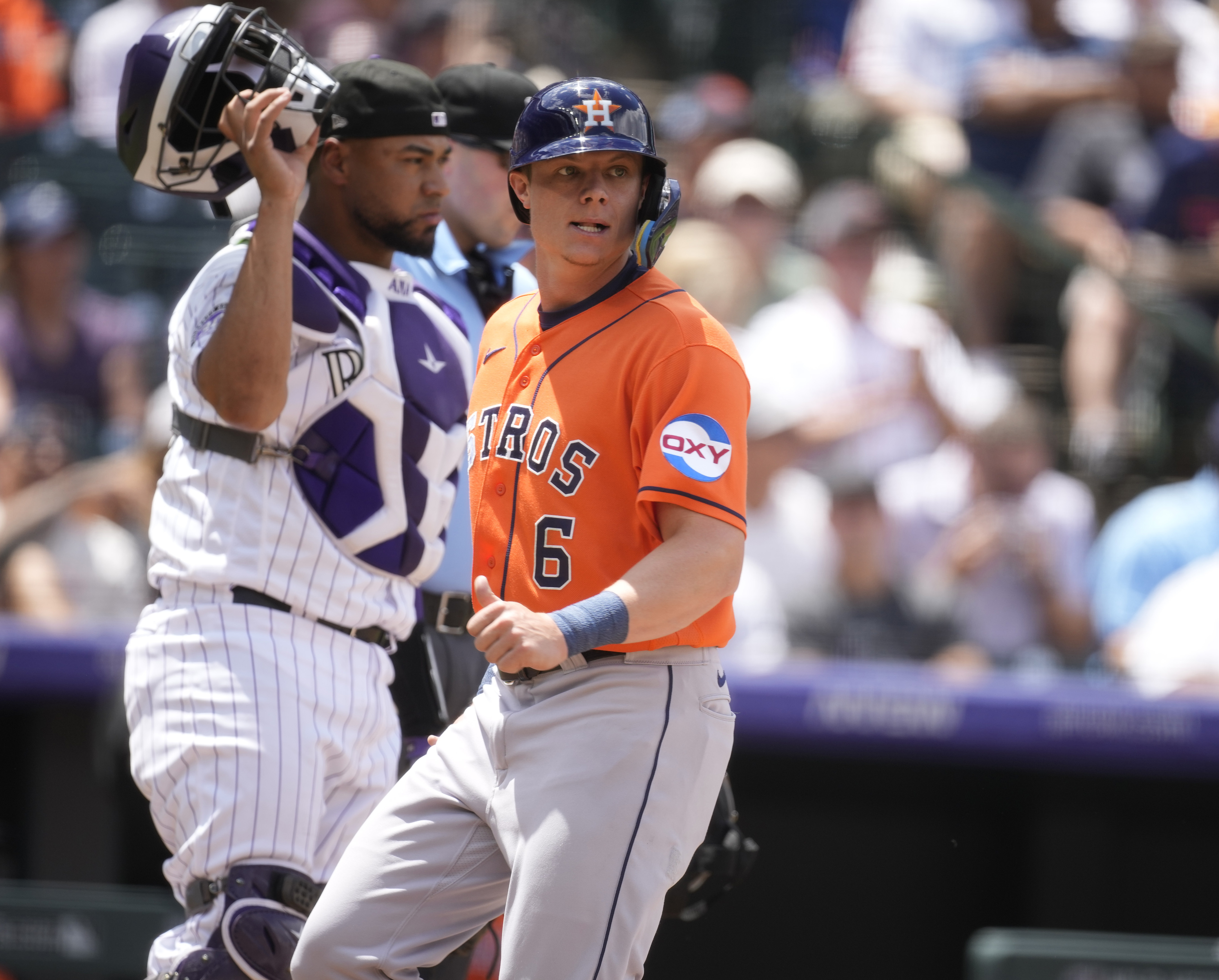 Astros Rockies Baseball