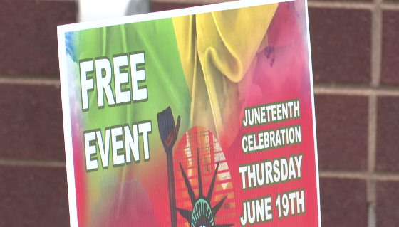Juneteenth sign