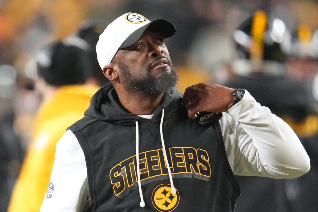 Pittsburgh Steelers head coach Mike Tomlin.