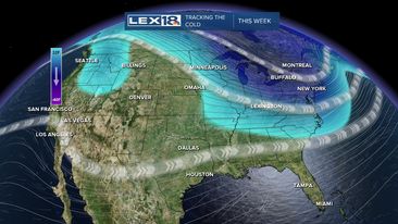 Cold air on the move