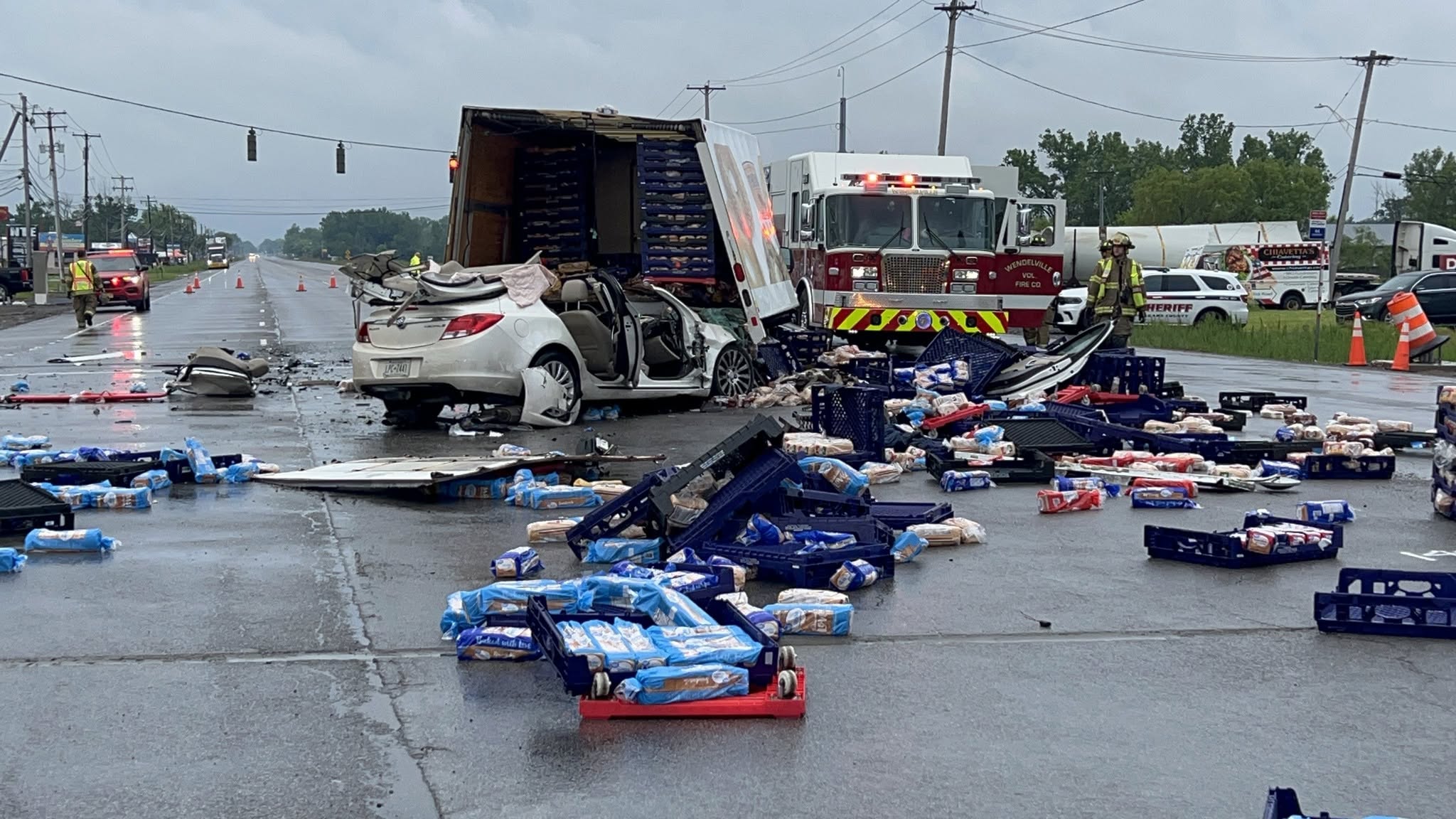 Walmart bread box truck accident 1