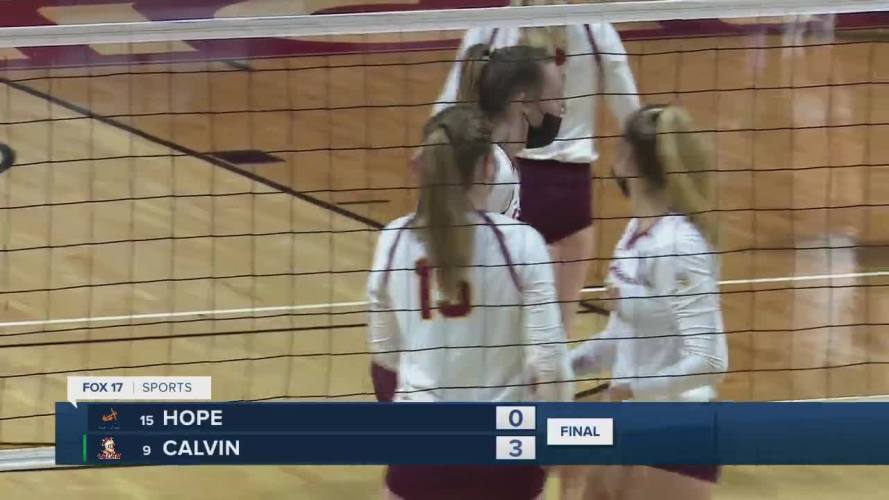 calvin university volleyball