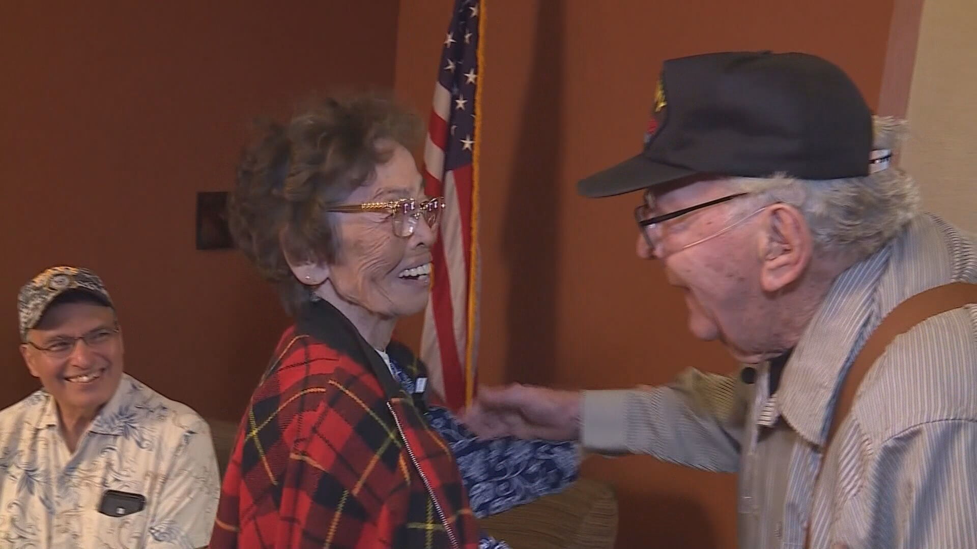Korean War VET REUNITES WITH FIRST LOVE