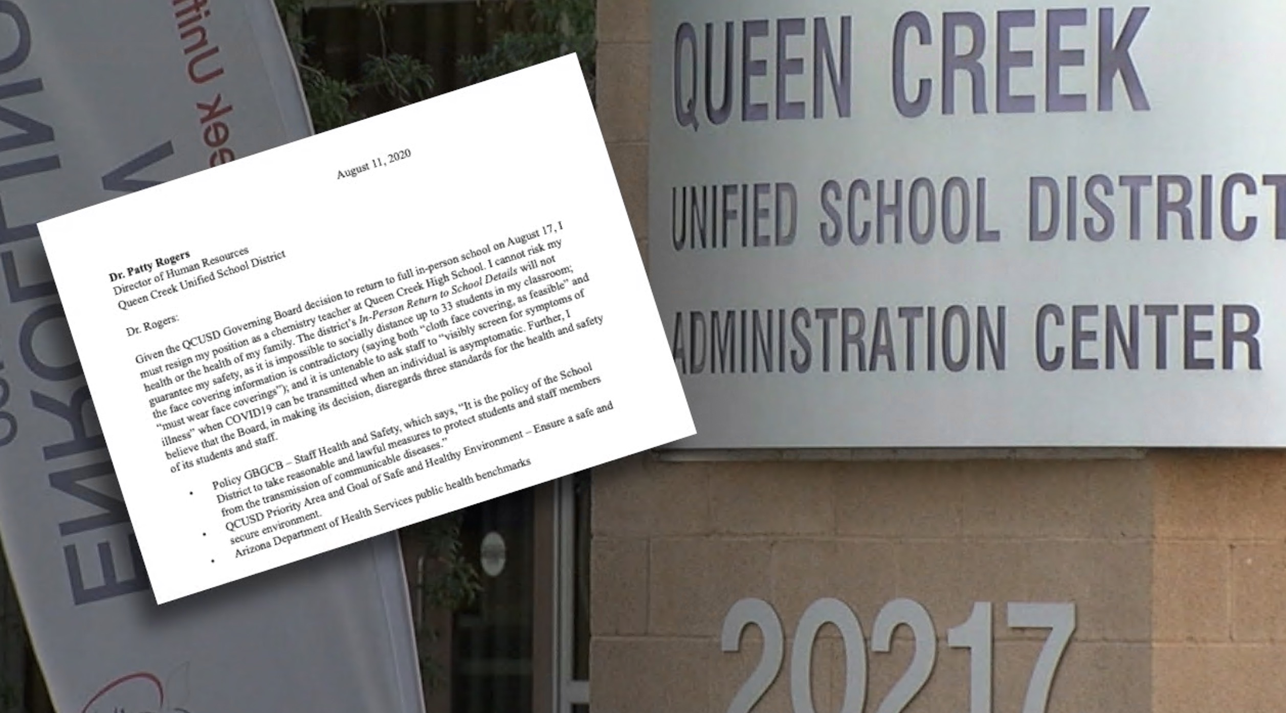Queen Creek teachers resign