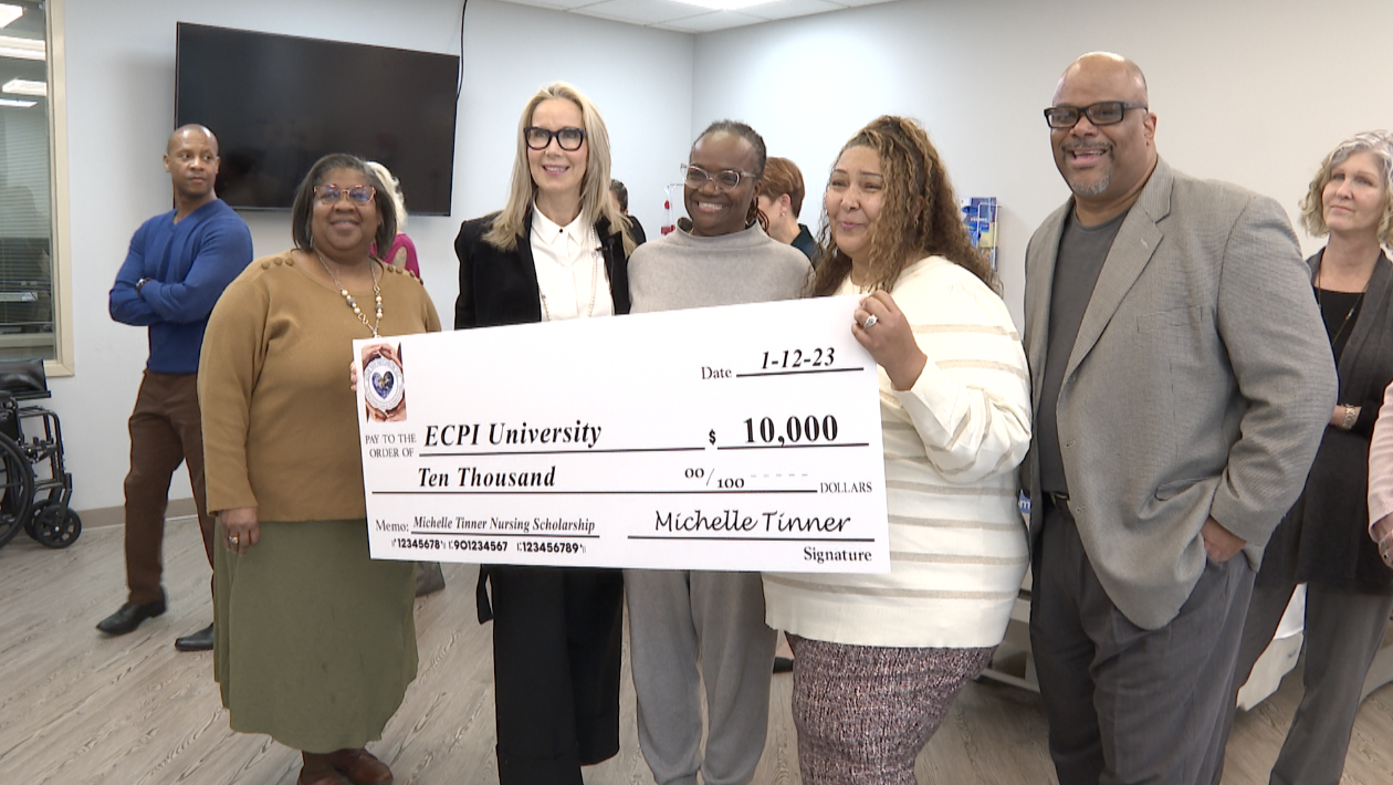 ECPI graduate starts nursing scholarship 