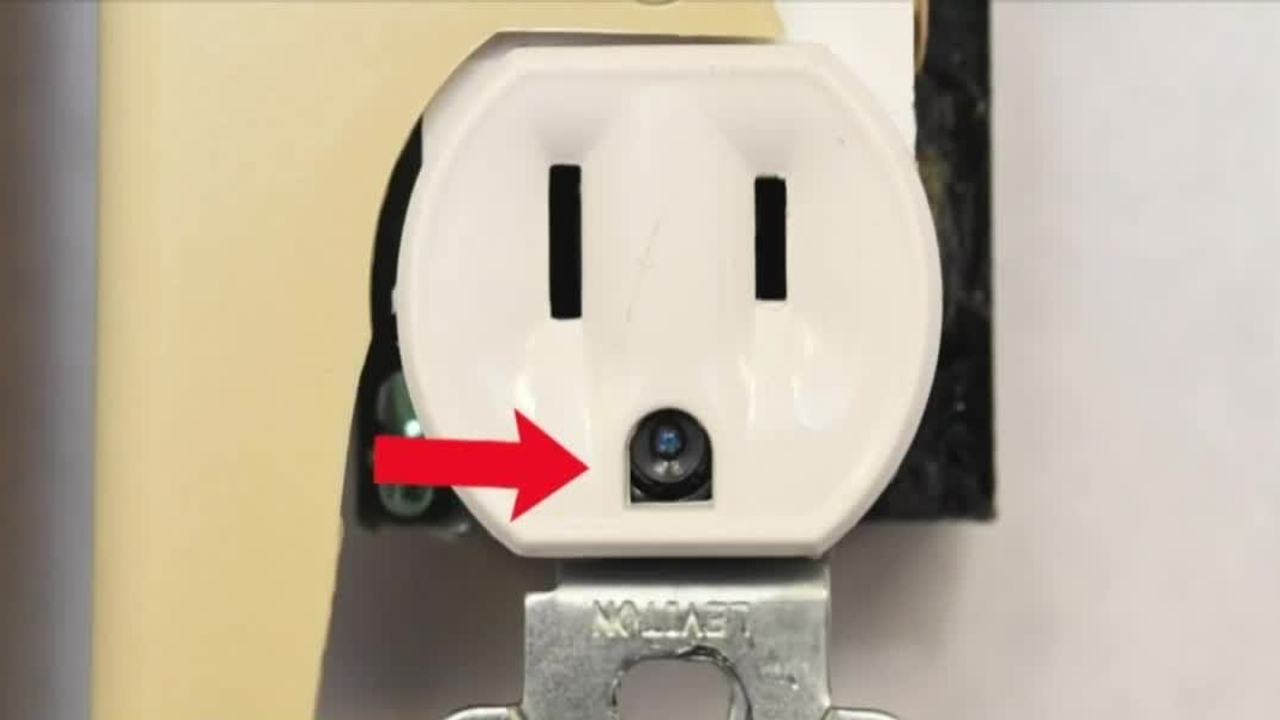 A photo of a hidden camera found inside a wall outlet in a Martin County home.jpg