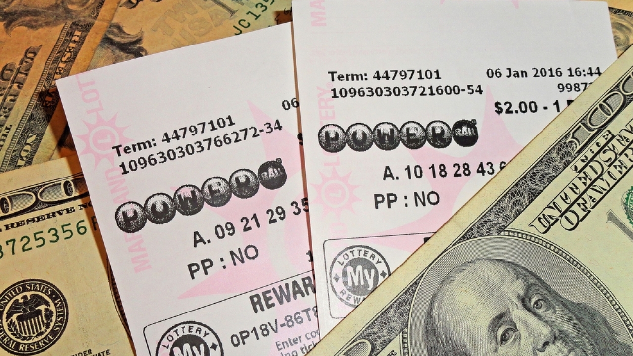 Powerball ticket