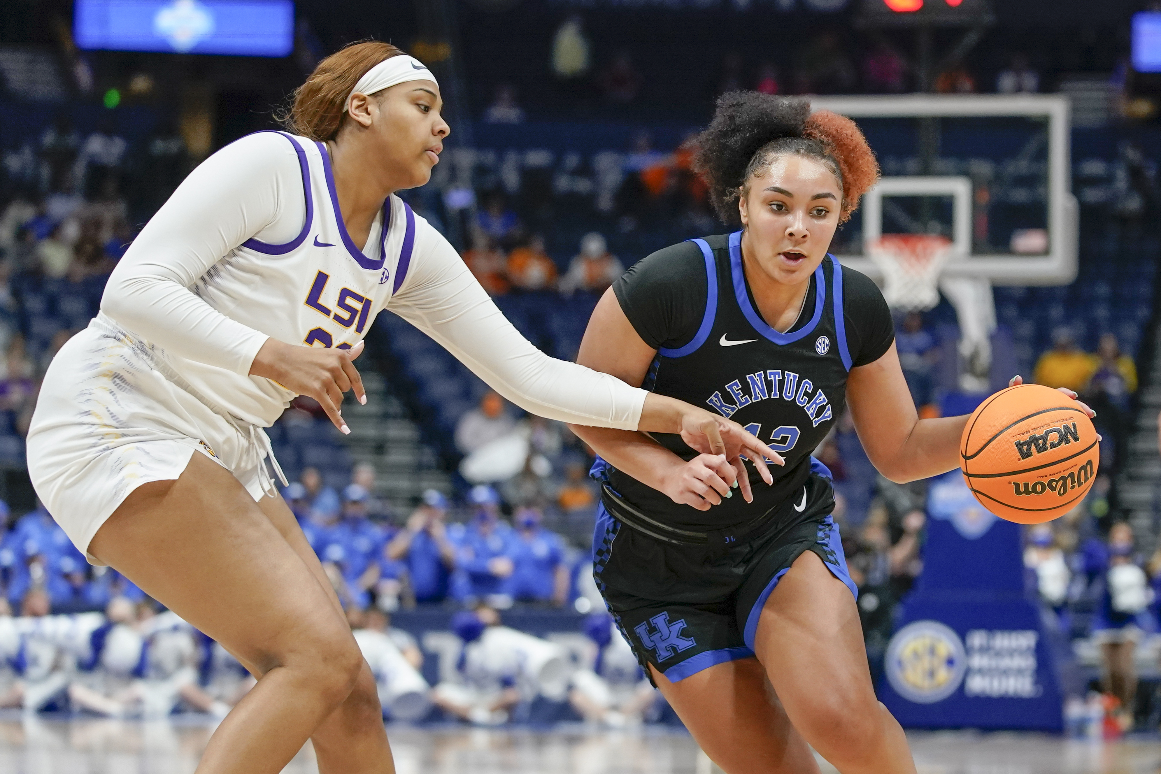 treaure hunt vs. LSU UK WBB SEC TOURNAMENT