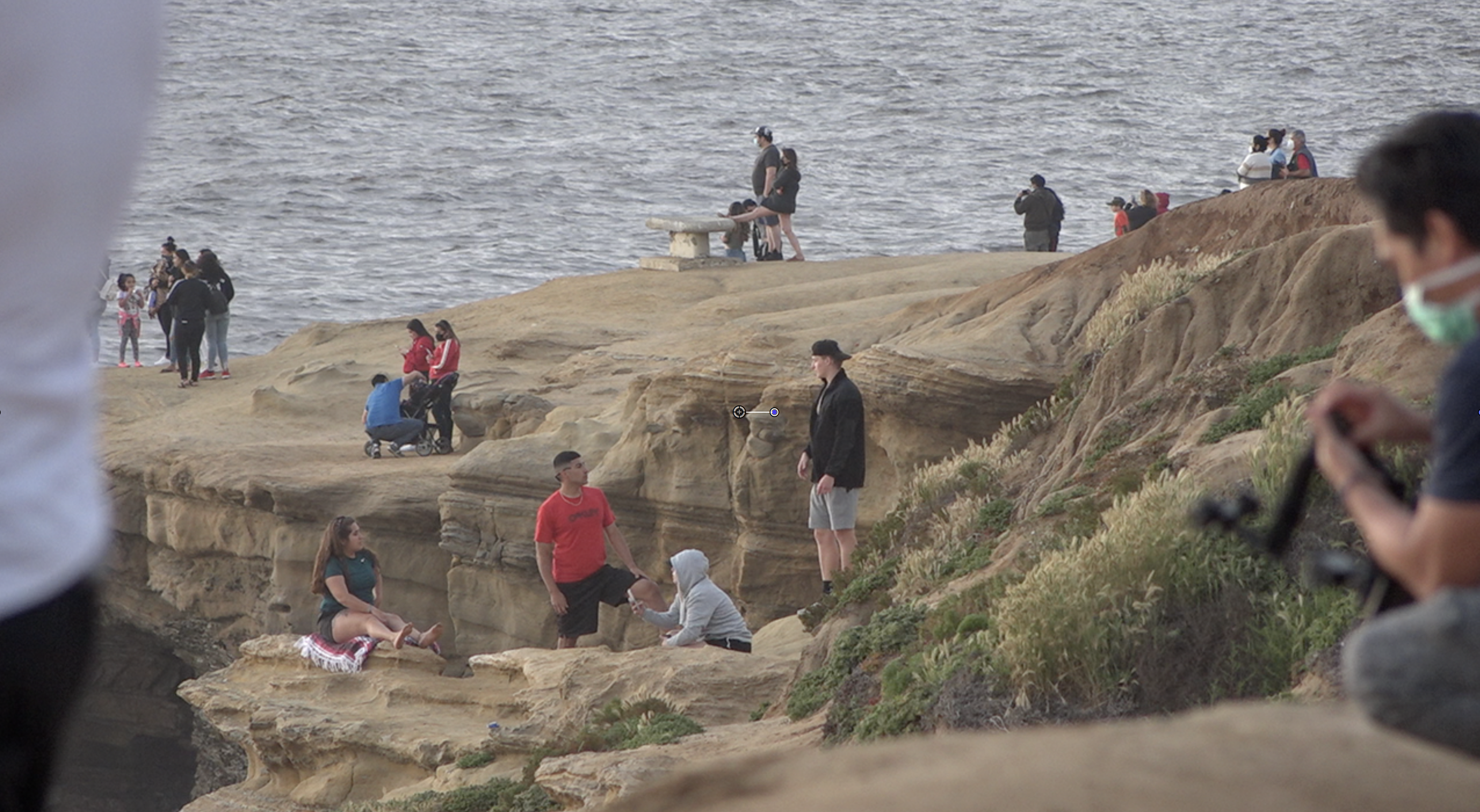 Sunset Cliffs crowding